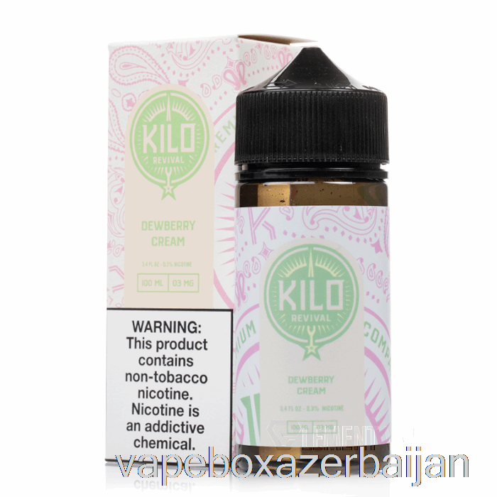 Vape Box Azerbaijan Dewberry Cream - KILO Revival - 100mL 6mg